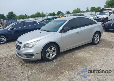 2015 Chevrolet Cruze Ls Auto из США, поврежденный, VIN 1G1PA5SH5F7170004